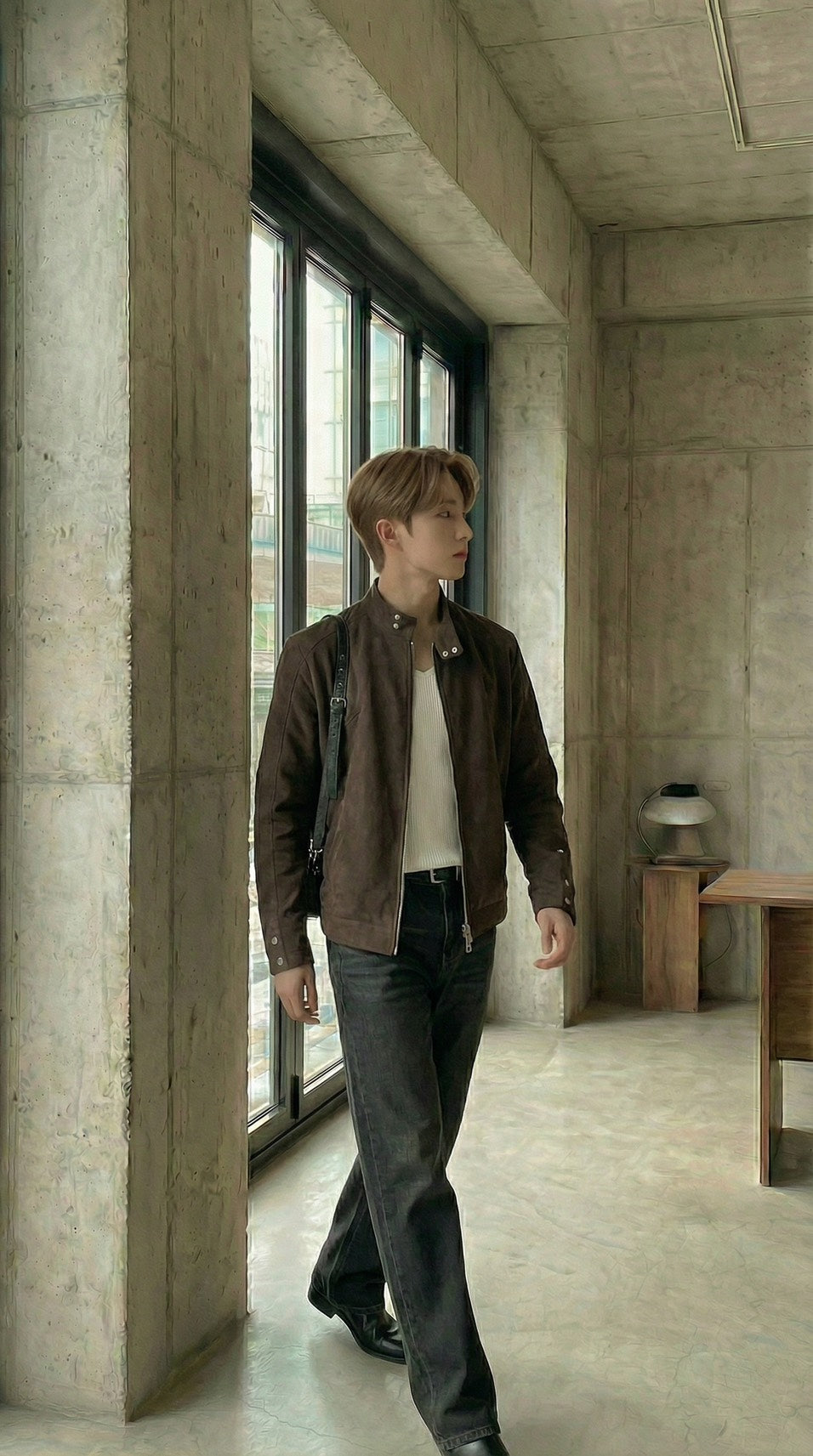 リベットディティールジャケット